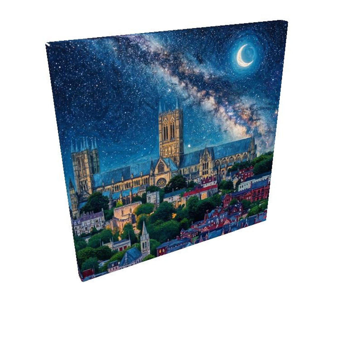 Lincoln Cathedral - Sanctuary On The Hill | Wall Art | Angela Clare