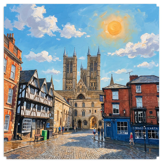 Lincoln - Sunshine After The Rain | Modern Wall Art | Angela Clare