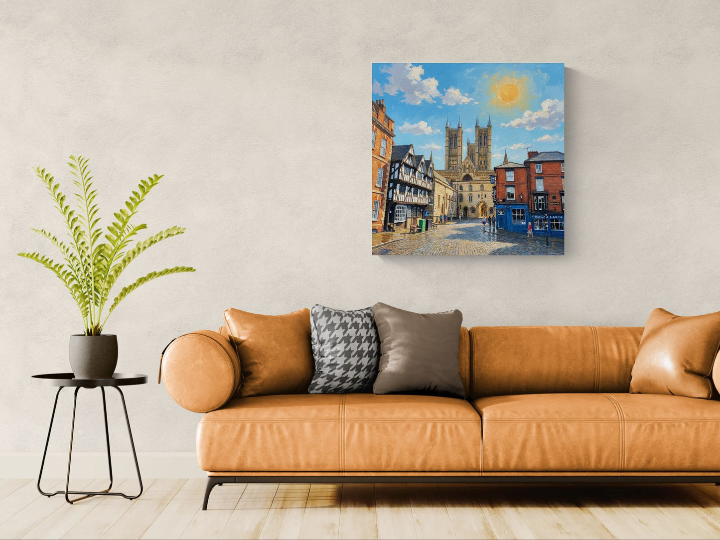 Lincoln - Sunshine After The Rain | Modern Wall Art | Angela Clare
