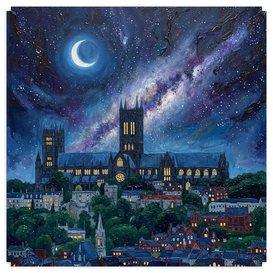 Lincoln Cathedral - Sanctuary On The Hill | Wall Art | Angela Clare