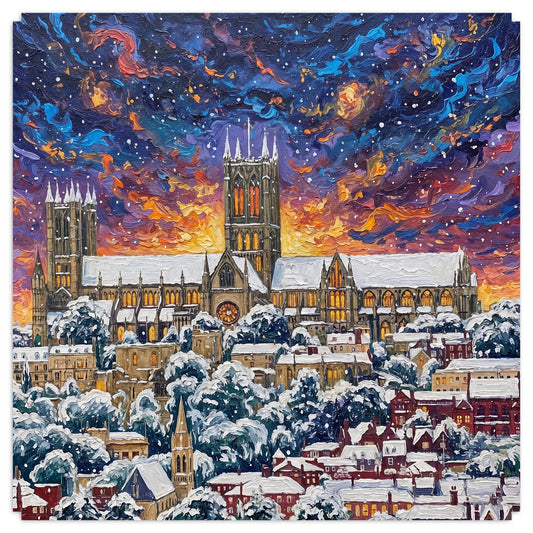 Lincoln Cathedral - Guided ByThe Light | Modern Wall Art Angela Clare
