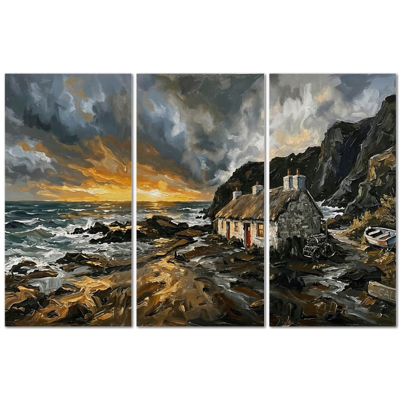 Niarbyl isle of Man Sunset