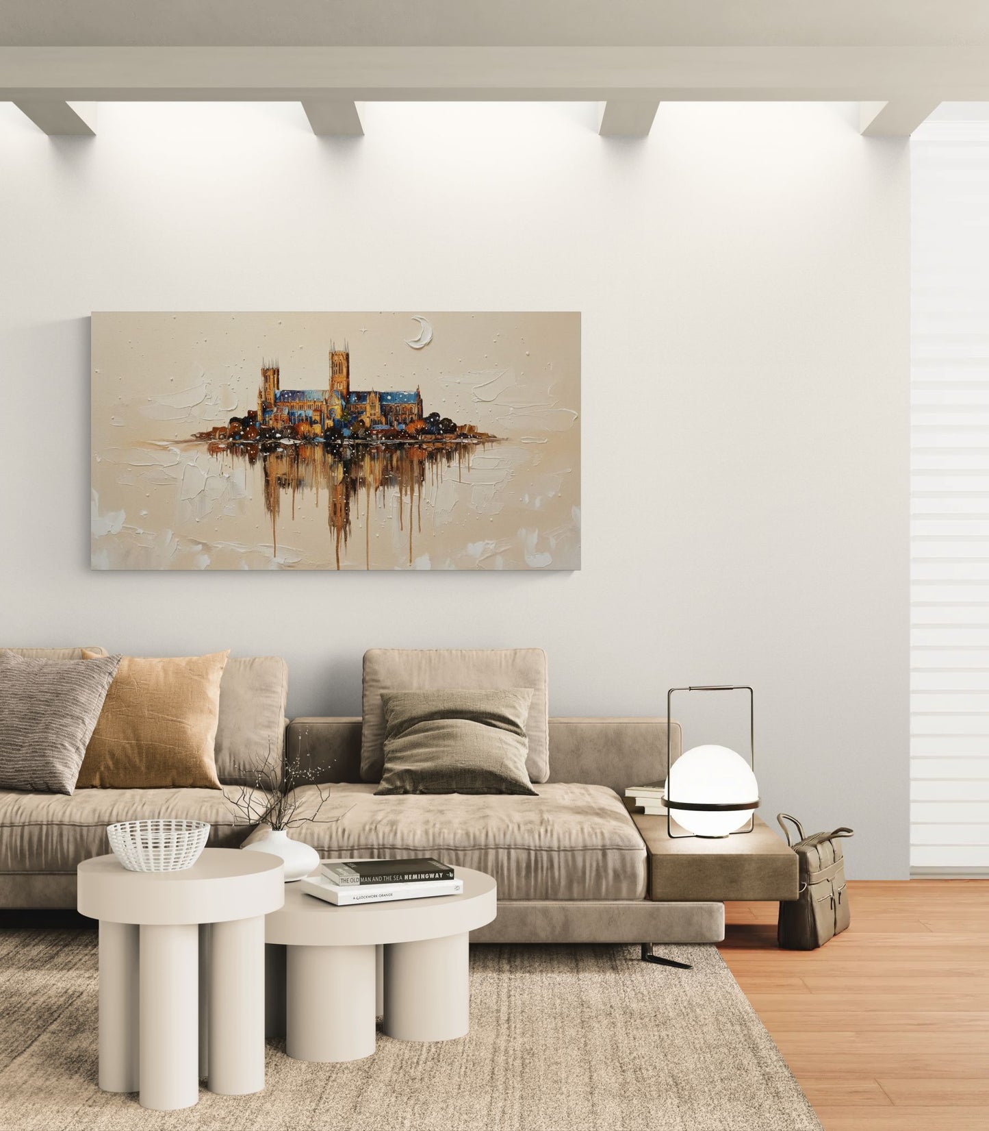 Lincoln Cathedral Reflections  |Lincoln Cathedral Wall Art | Angela Clare