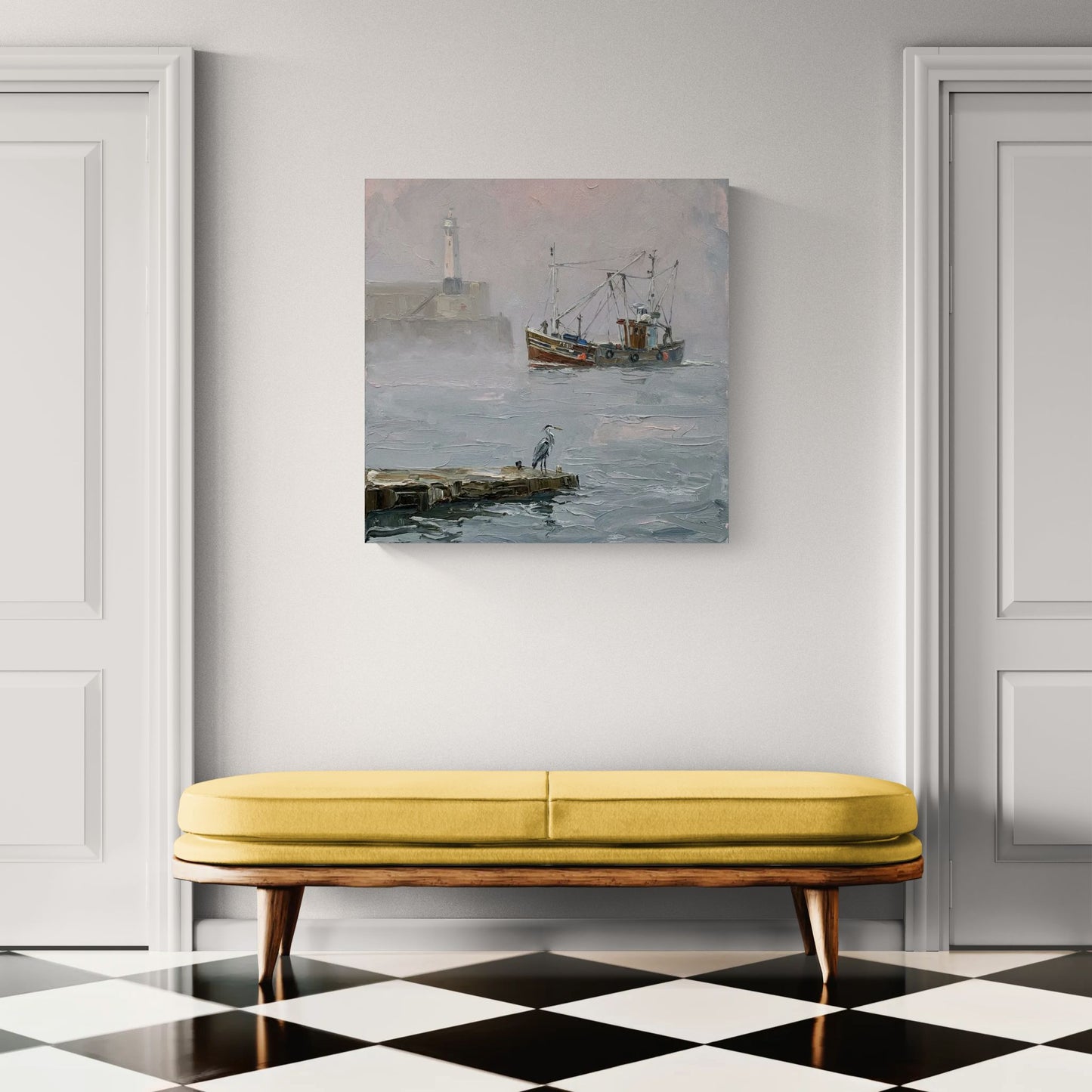 Whats For Tea ? | Harbour  Coastal Wall Art | Angela Clare