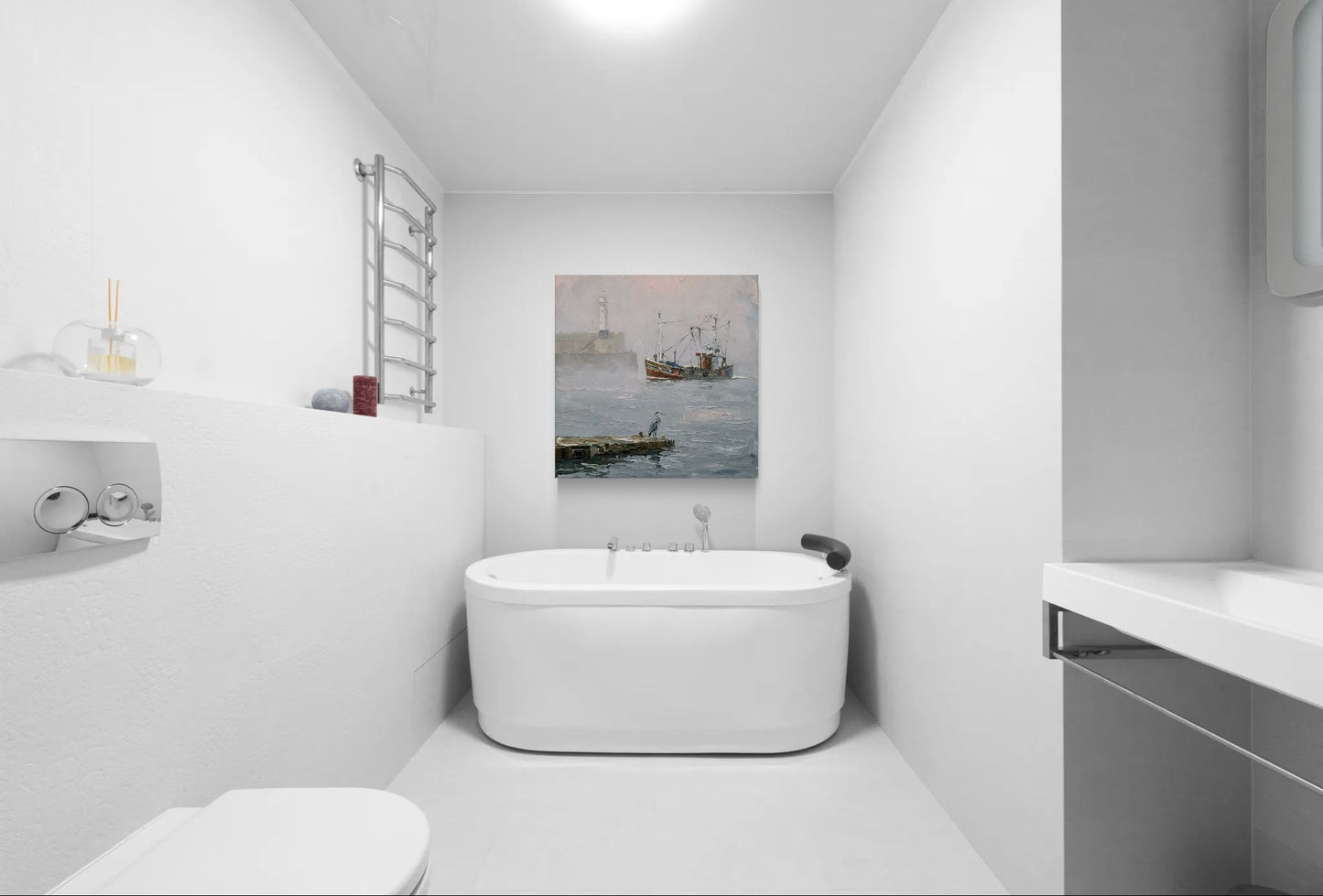 Whats For Tea ? | Harbour  Coastal Wall Art | Angela Clare