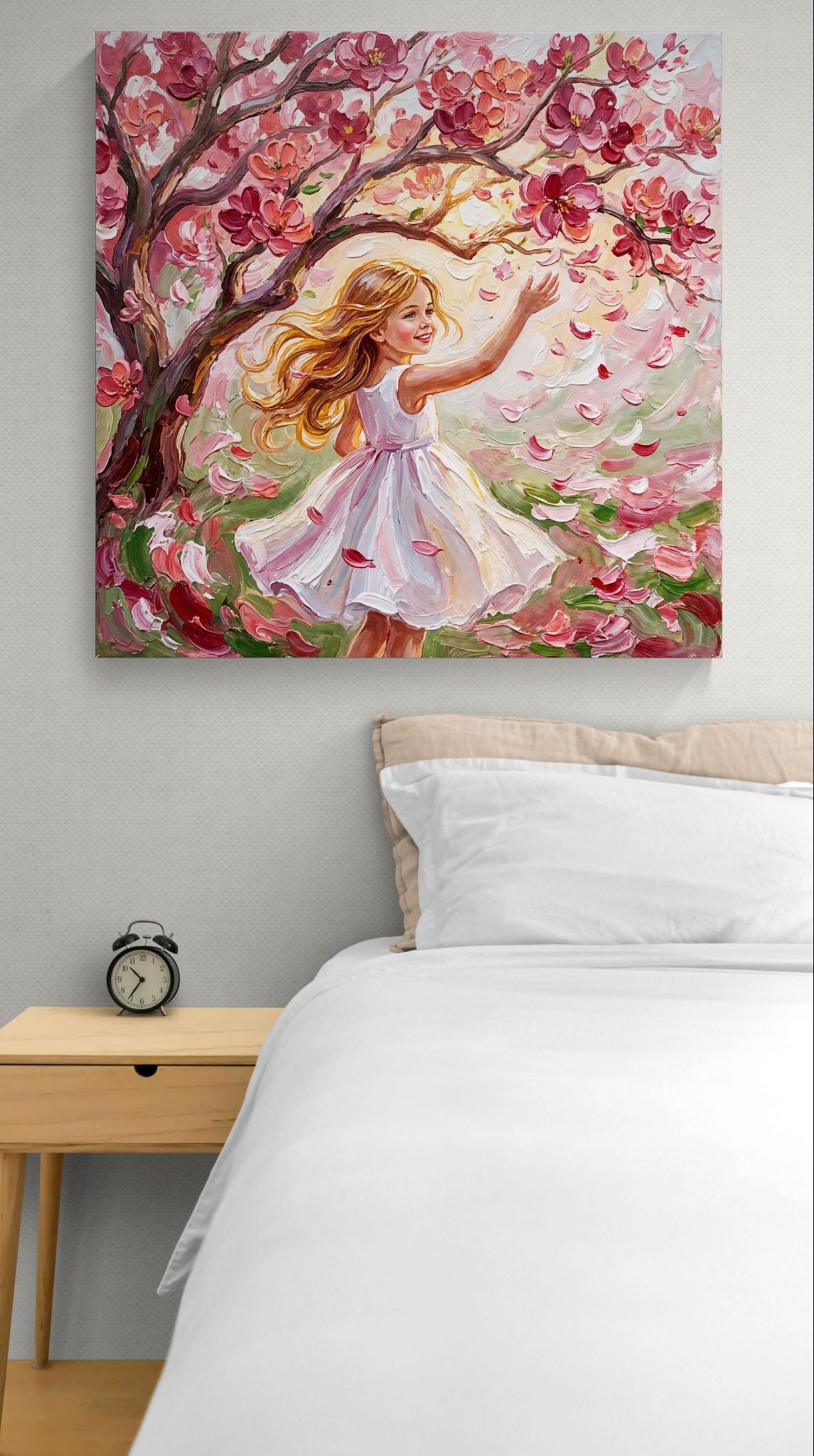 Once Upon A Time - Spring The Smallest Things | Blossom Tree Modern Wall Art | Angela Clare