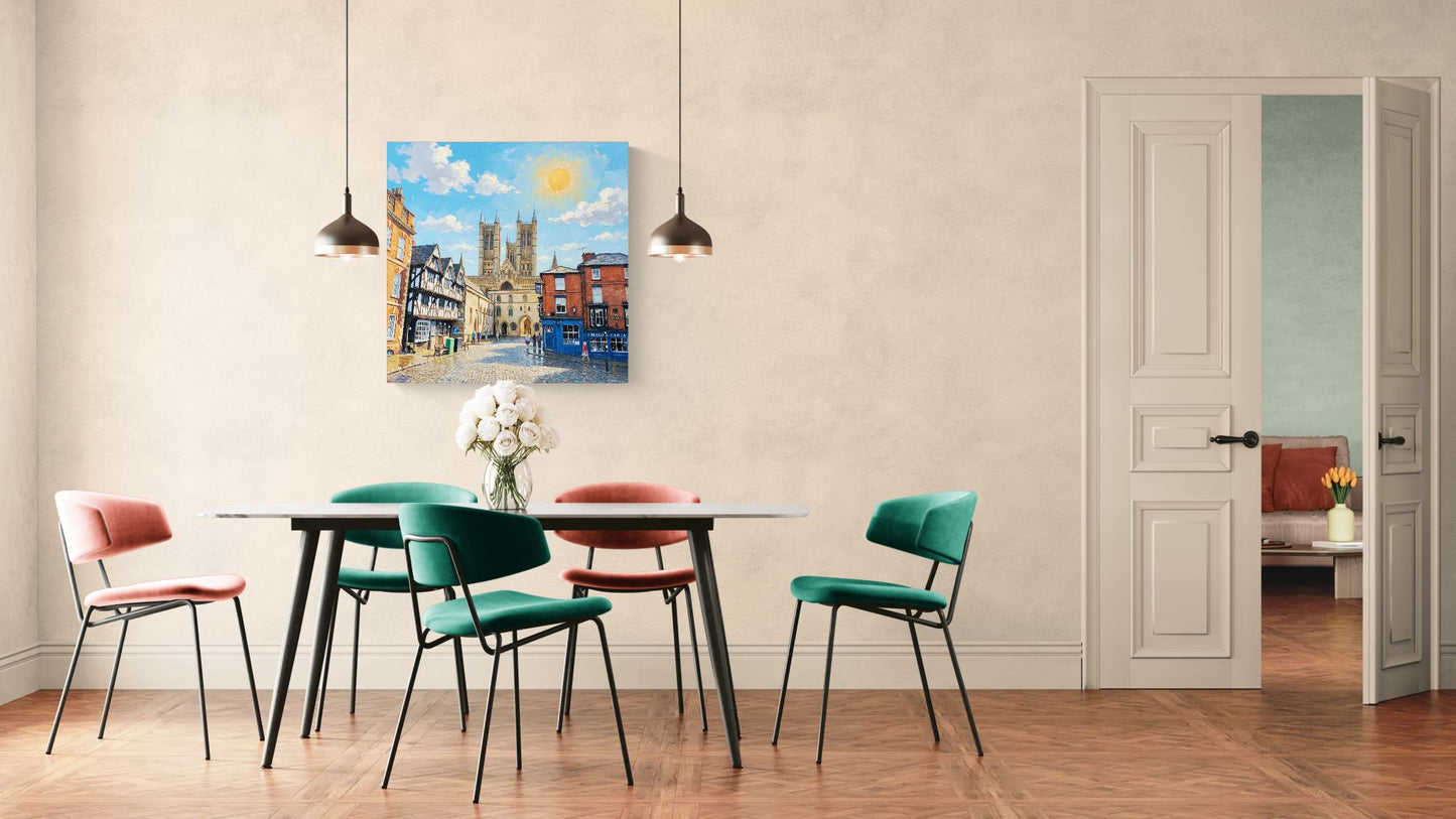 Lincoln - Sunshine After The Rain | Modern Wall Art | Angela Clare