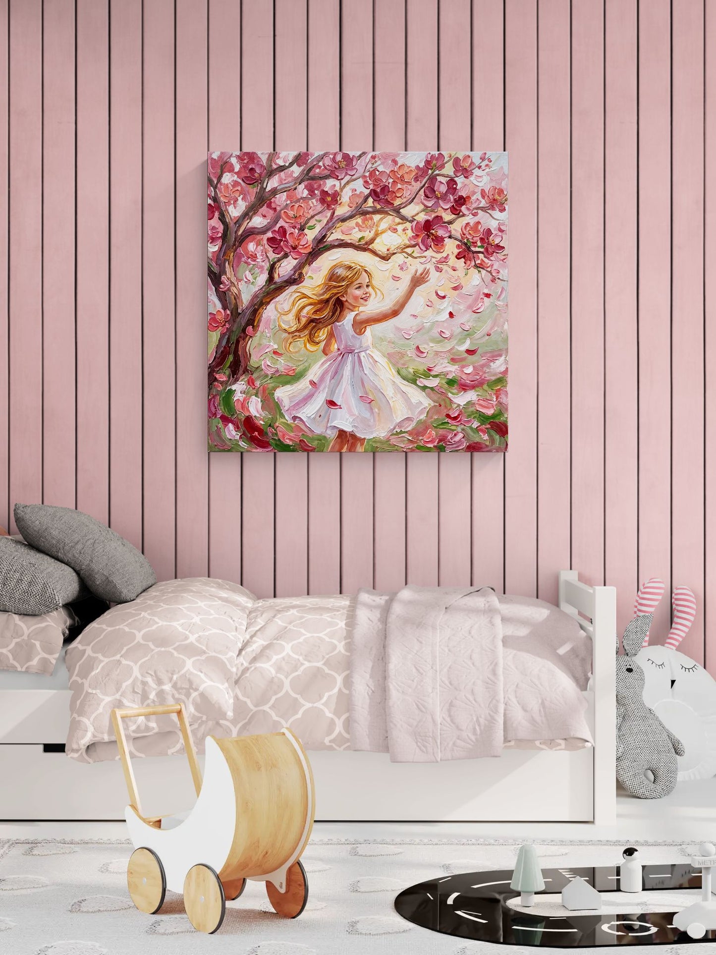 Once Upon A Time - Spring The Smallest Things | Blossom Tree Modern Wall Art | Angela Clare