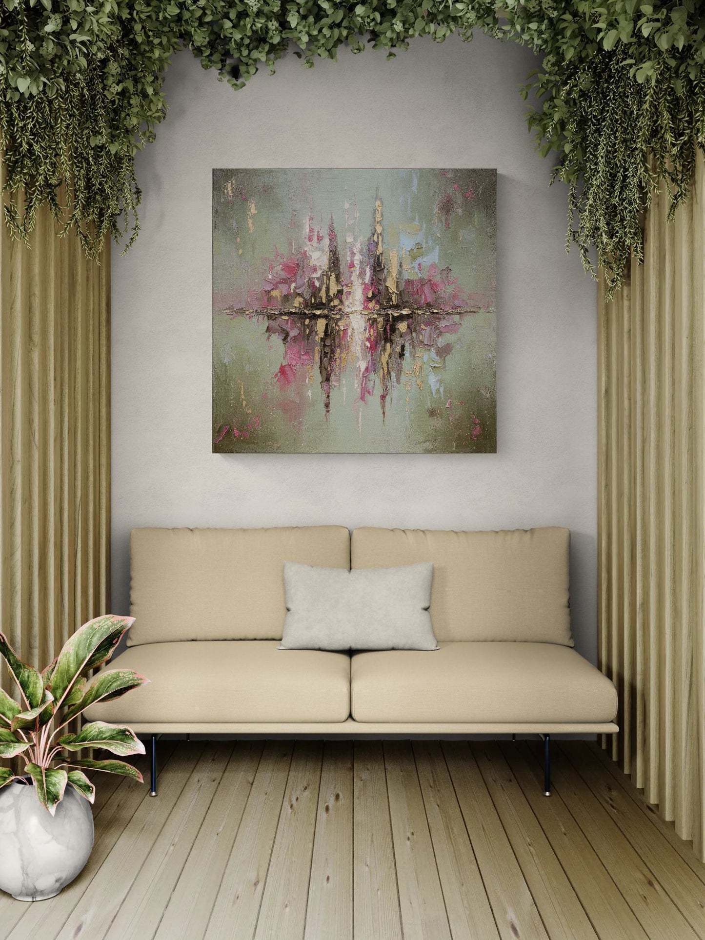 Summer Serenity | Abstract Modern Wall Art | Angela Clare