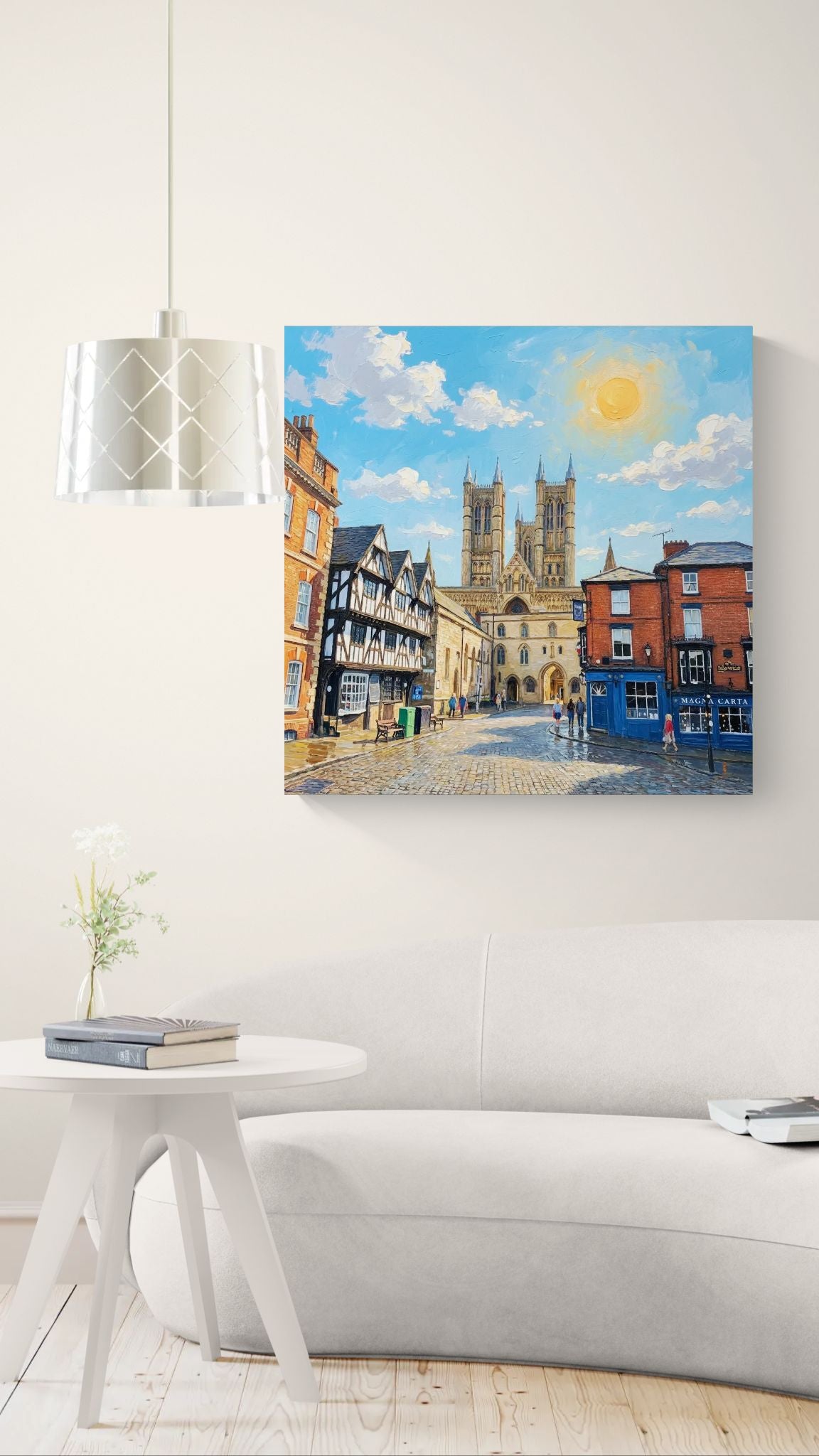 Lincoln - Sunshine After The Rain | Modern Wall Art | Angela Clare