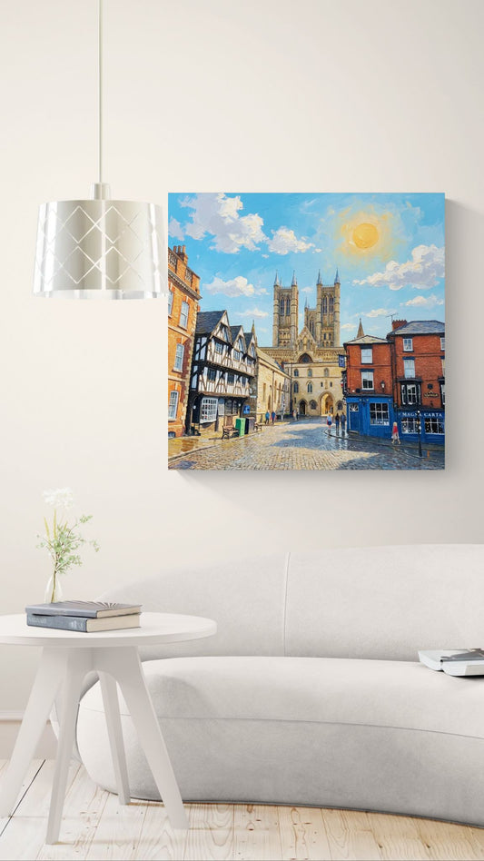 Lincoln - Sunshine After The Rain | Modern Wall Art | Angela Clare