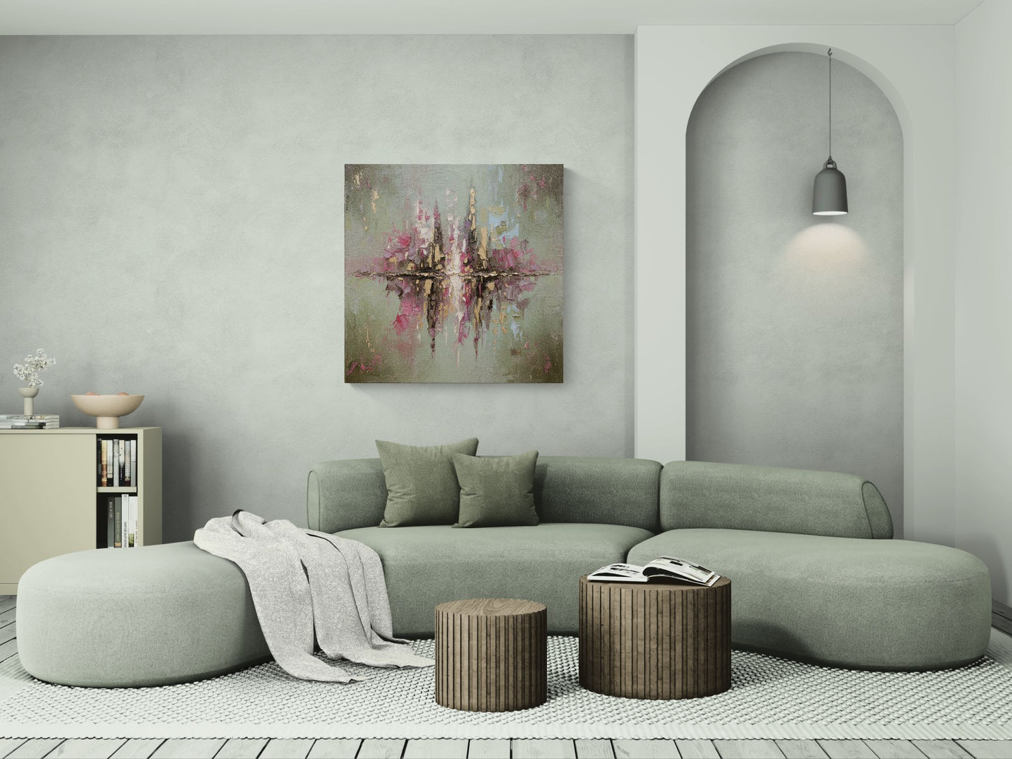 Summer Serenity | Abstract Modern Wall Art | Angela Clare