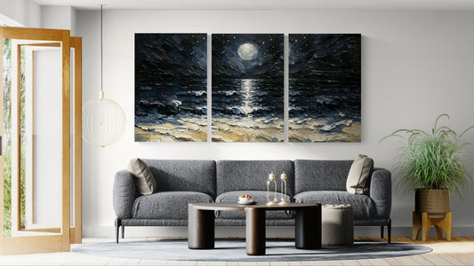 Let The Tide Carry You Home 3 Panel Set