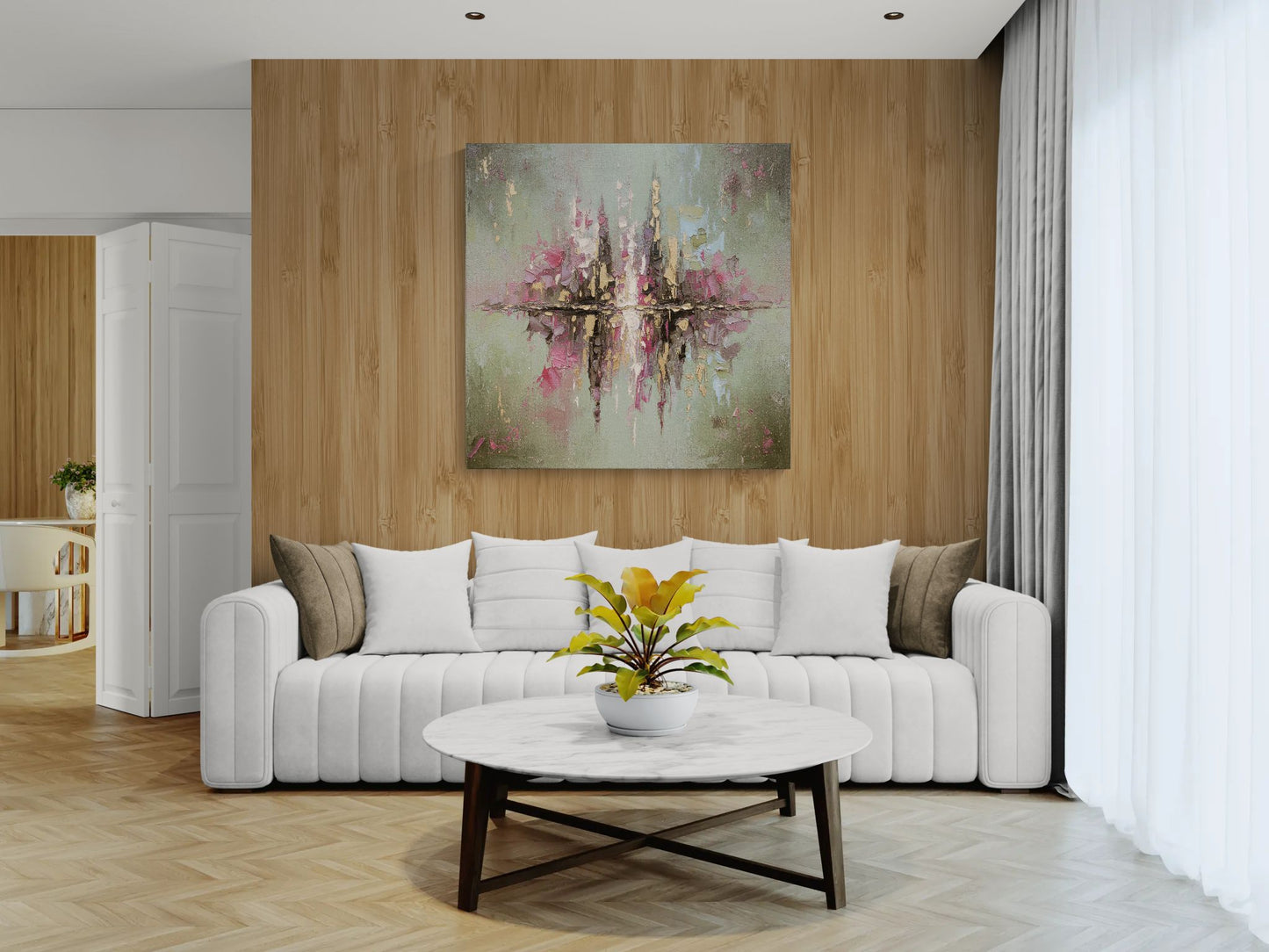 Summer Serenity | Abstract Modern Wall Art | Angela Clare