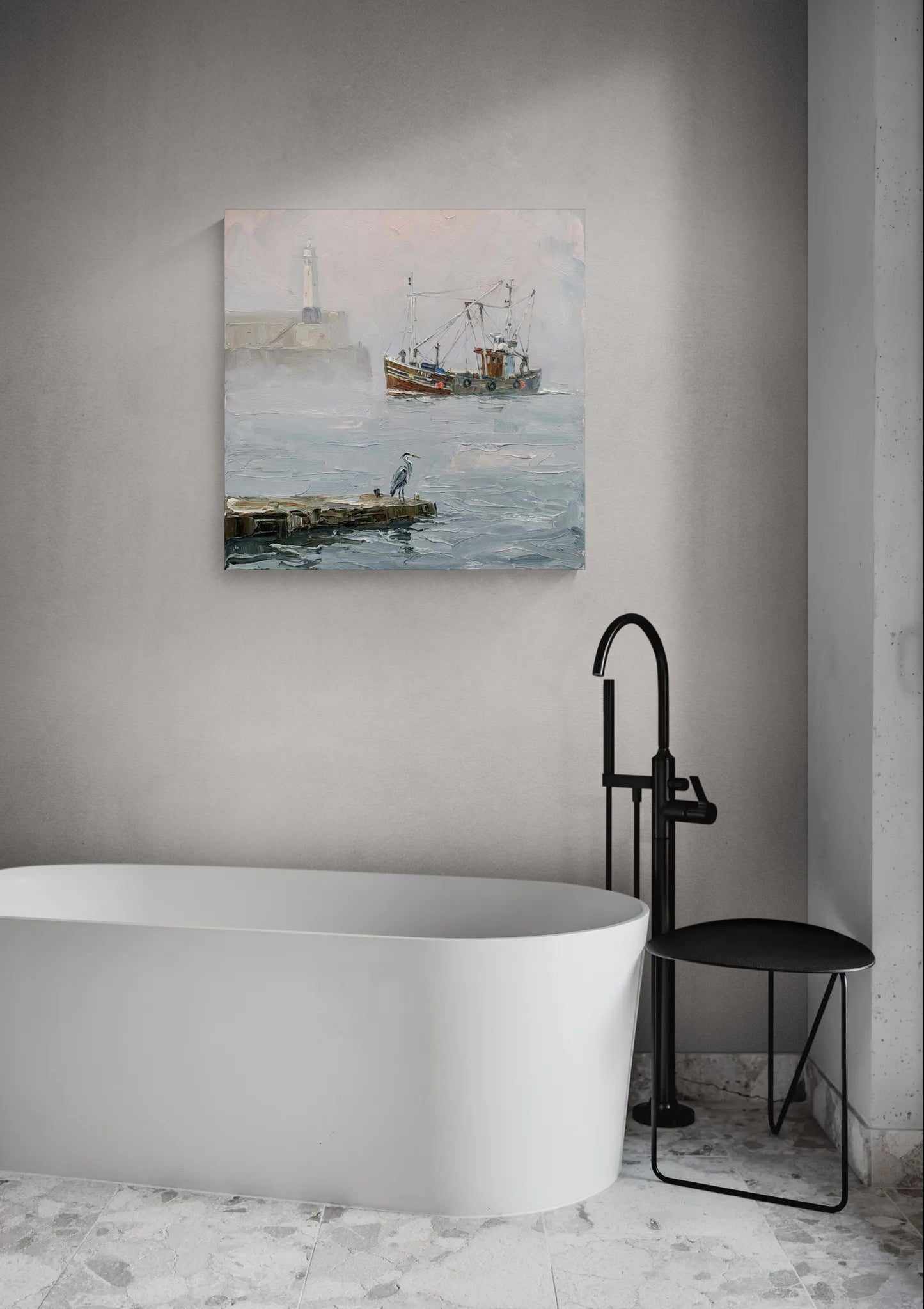 Whats For Tea ? | Harbour  Coastal Wall Art | Angela Clare