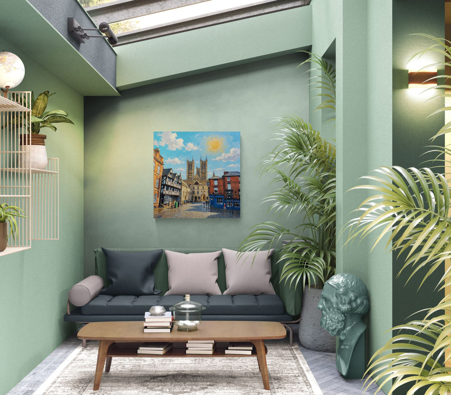 Lincoln - Sunshine After The Rain | Modern Wall Art | Angela Clare