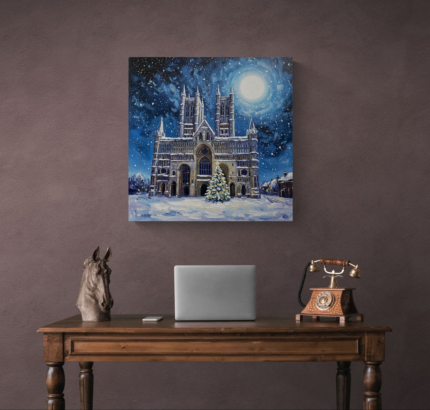 Lincoln Cathedral - Peace On Earth | Modern Wall Art Angela Clare