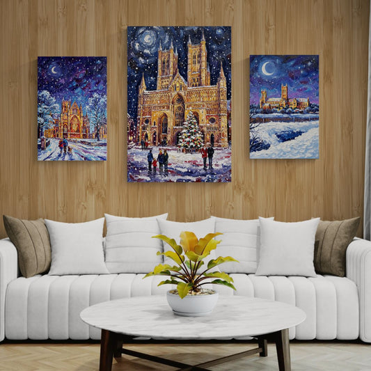 Cathedral 3 Panel Set  (202)