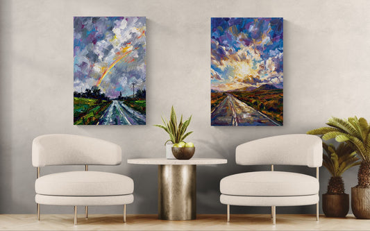 Early Morning 2 Panel Set