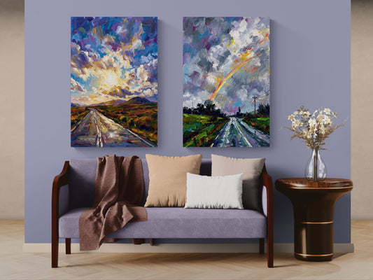 Early Morning 2 Panel Set