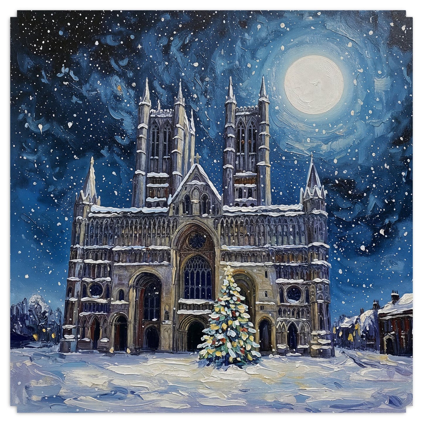 Lincoln Cathedral - Peace On Earth | Modern Wall Art Angela Clare