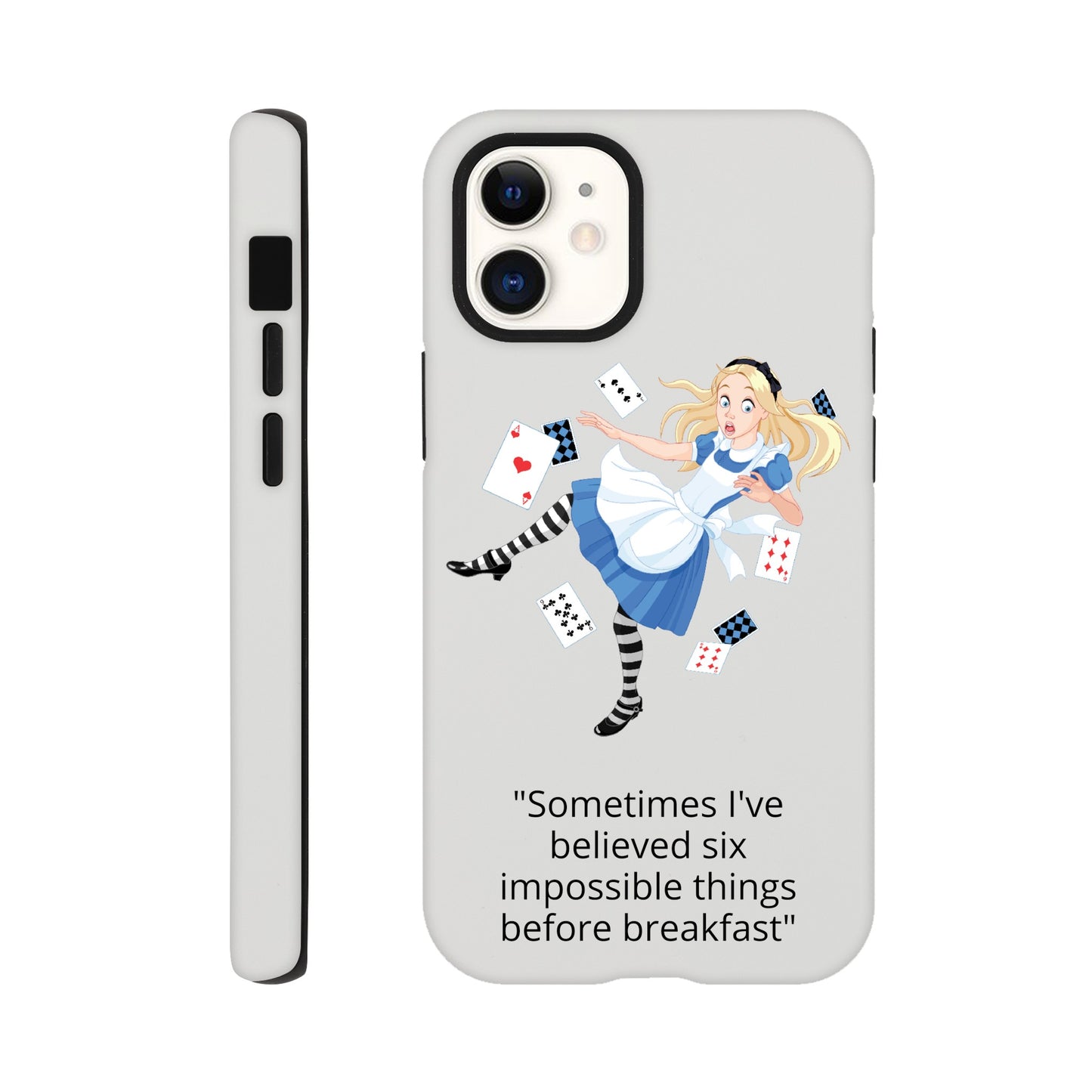 Alice in wonderland, breakfast Flexi case