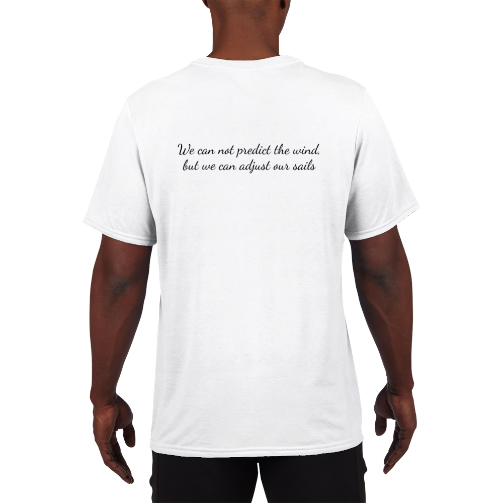 We can not predict the winds, but we can adjust our sails. Unisex Crewneck T-shirt