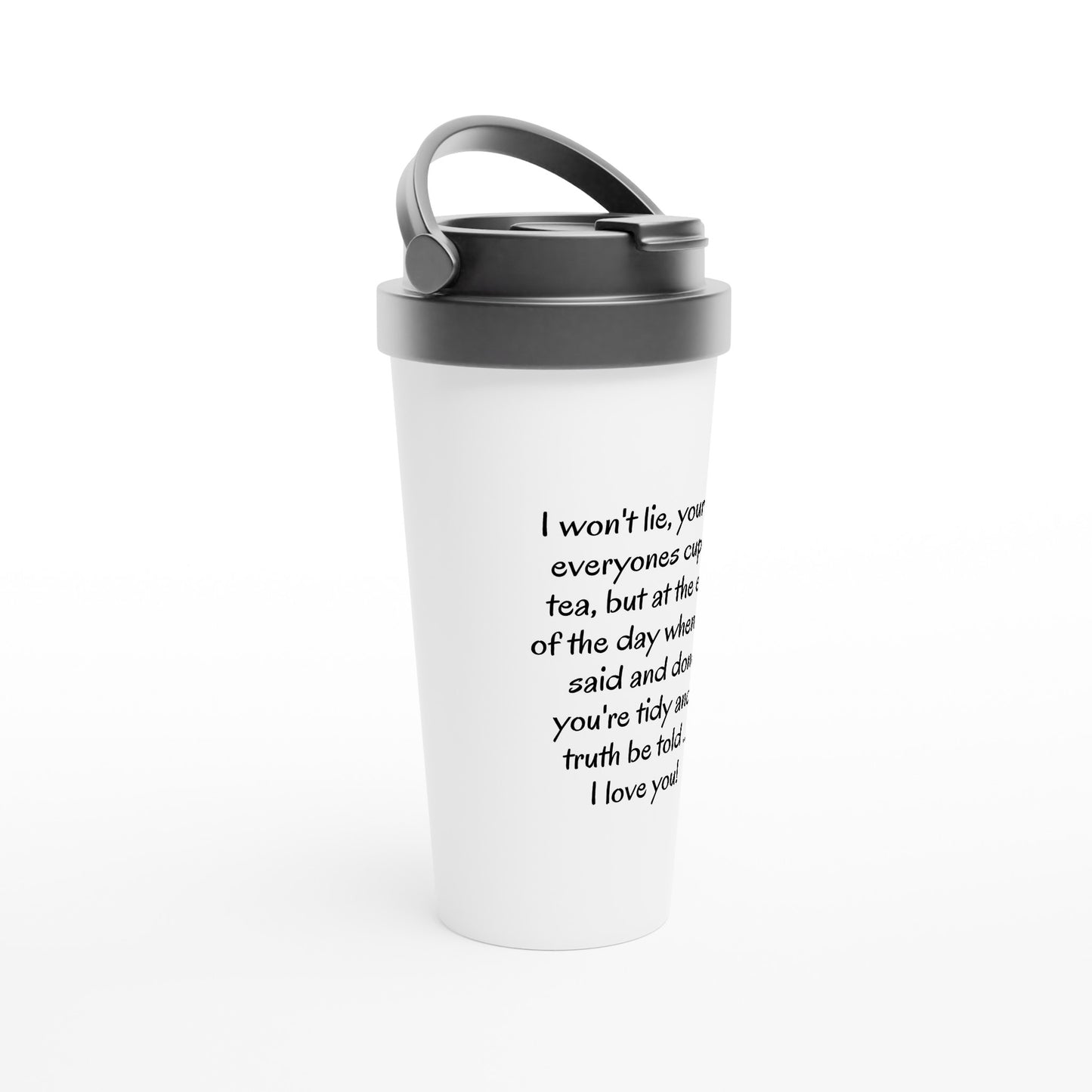 Gavin and Stacey White 15oz Stainless Steel Travel Mug